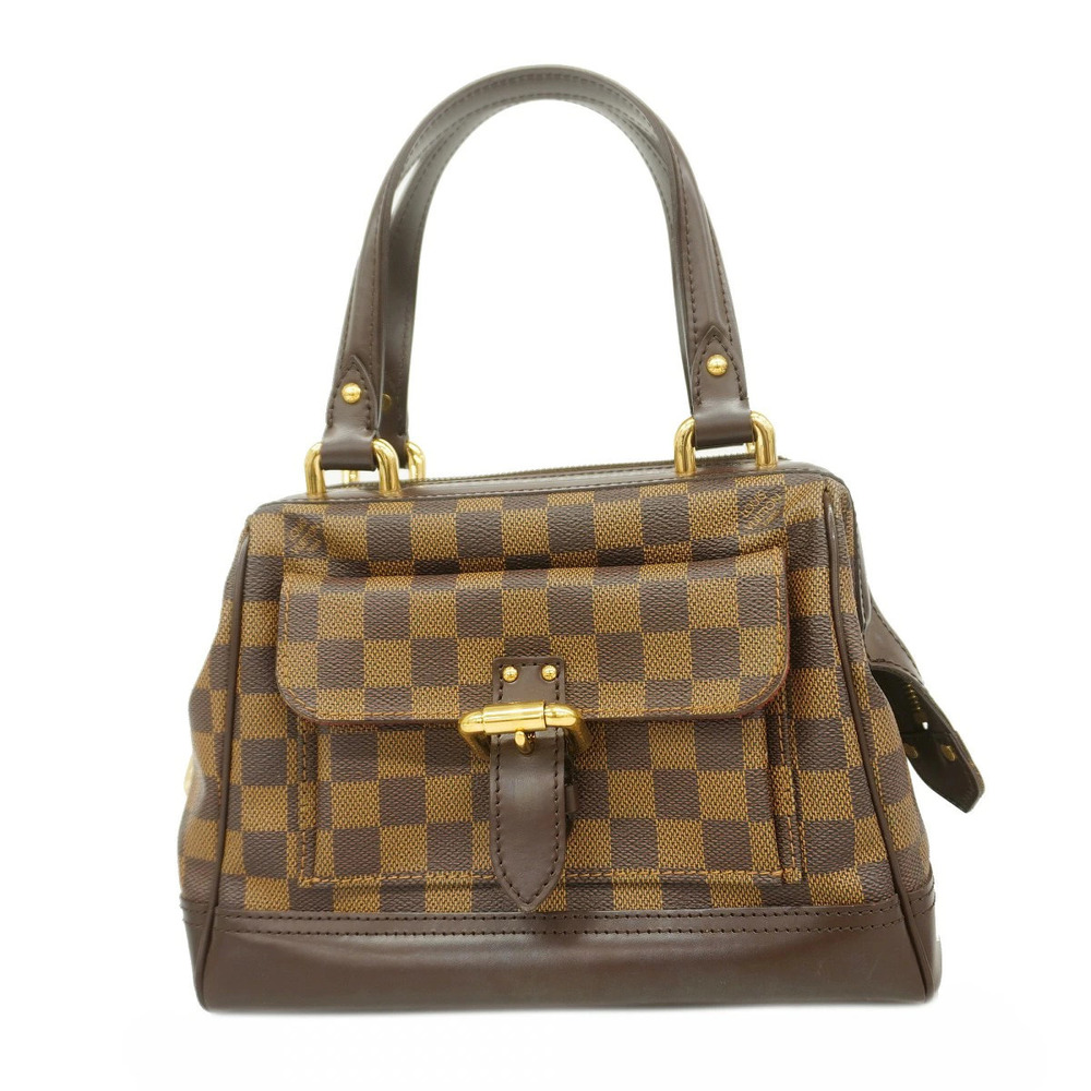 Louis Vuitton Damier Knightsbridge Handbag Ebene Brown